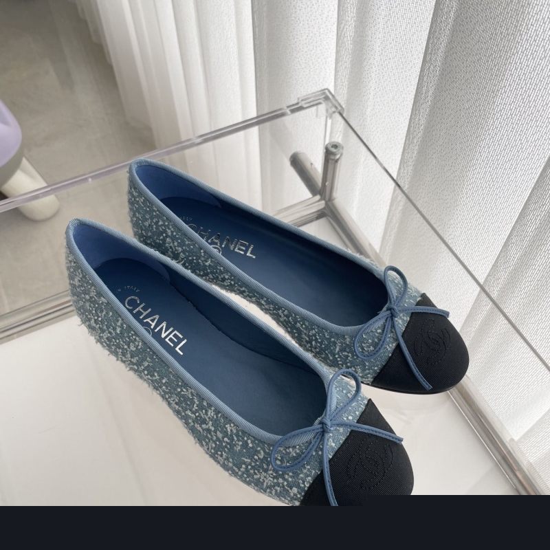 Ch*el flat shoes